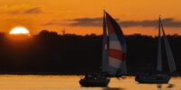 20 Std Regatta Bild Sonnenuntergang